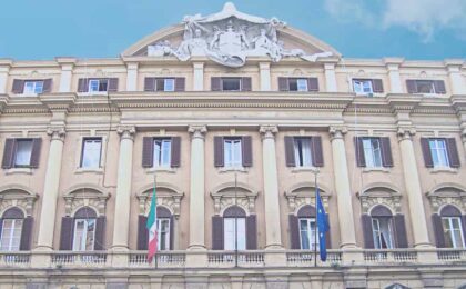 Facciata del Ministero dell'Economia e delle Finanze