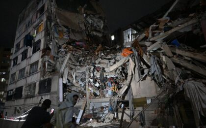 Immagine del terremoto in Venezuela