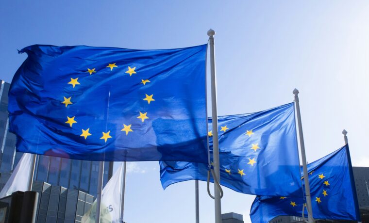 Grafico economico che rappresenta il Pil dell'Eurozona