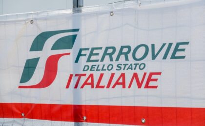 Treno italiano in stazione