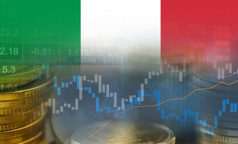 Grafico della crescita economica in Italia