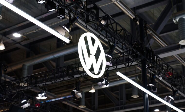 Stabilimento Volkswagen in vista aerea