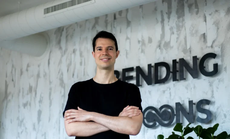 Logo di Bending Spoons al Nasdaq
