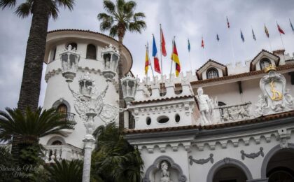 Immagine del Grand Hotel La Sonrisa durante lo sgombero
