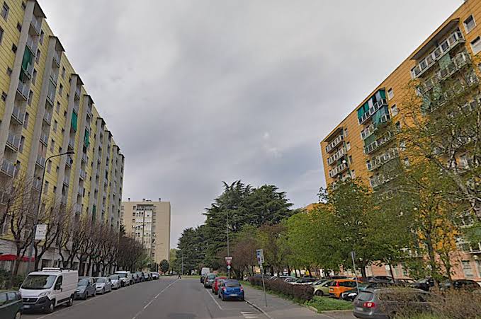 Scena della sparatoria a Gratosoglio