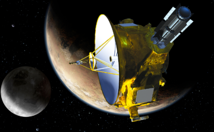 Sonda spaziale New Horizons nello spazio