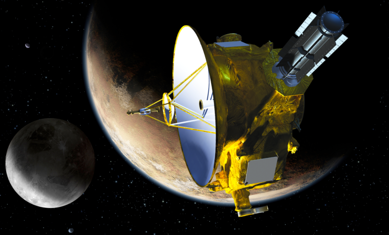 Sonda spaziale New Horizons nello spazio