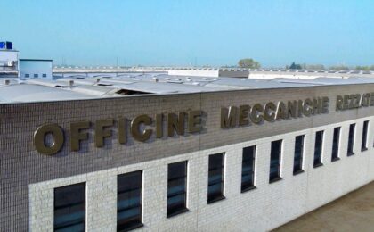 Copertina del bilancio sociale di Omr