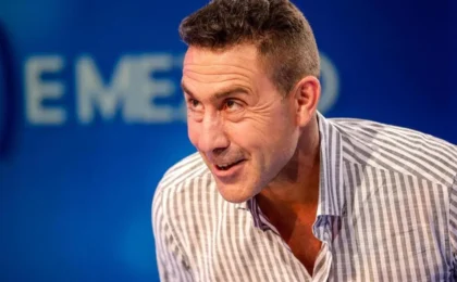 Roberto Vannacci durante un dibattito televisivo
