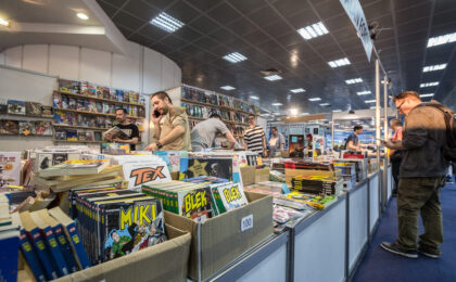 Evento Cartoon Club & RiminiComix 2026 con pubblico e stand