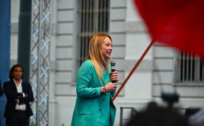 Giorgia Meloni al vertice Nato di Ankara