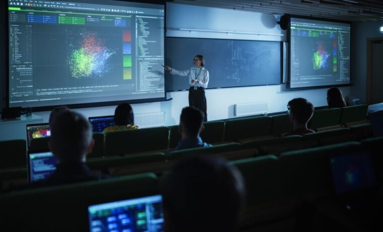 Aule hi-tech all'Università di Roma Tor Vergata
