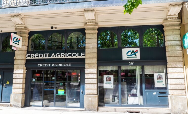 Immagine di un edificio bancario