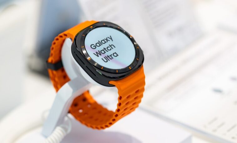 Samsung Galaxy Watch Ultra 2 con cinturino nero
