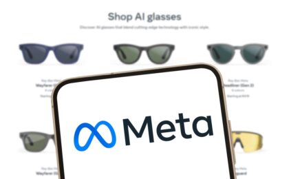 Occhiali smart di Meta con rilevamento continuo