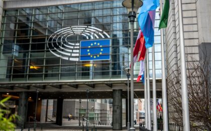 Parlamento europeo in sessione