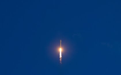 Recupero del booster Long March 10B in Cina