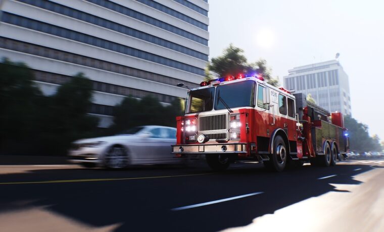 Incendio a Roma: Vigili del Fuoco in azione