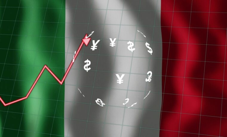 Grafico delle performance delle aziende italiane in Borsa