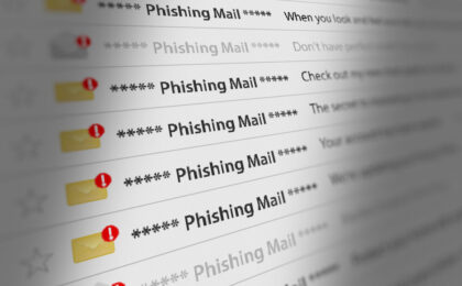 Immagine rappresentativa di una campagna di phishing