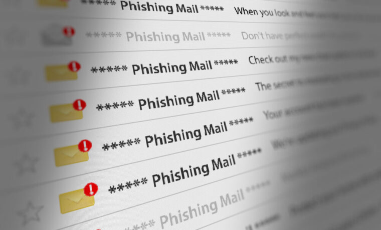 Immagine rappresentativa di una campagna di phishing