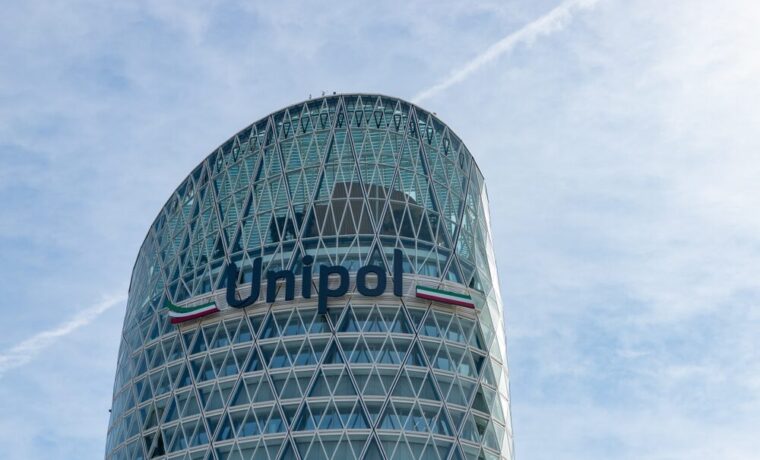 Grafico finanziario che rappresenta la crescita di Unipol
