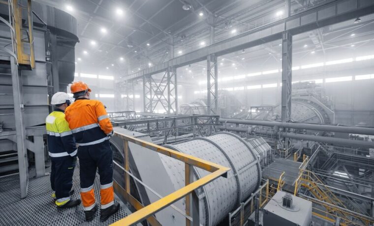 Immagine di una fabbrica in Italia