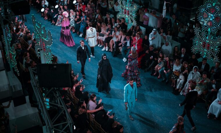 Stazione di Napoli Afragola, set delle campagne moda Gruppo Capri