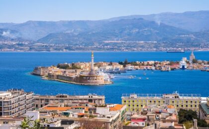 Motorhome del PNES al Villaggio della Salute a Messina